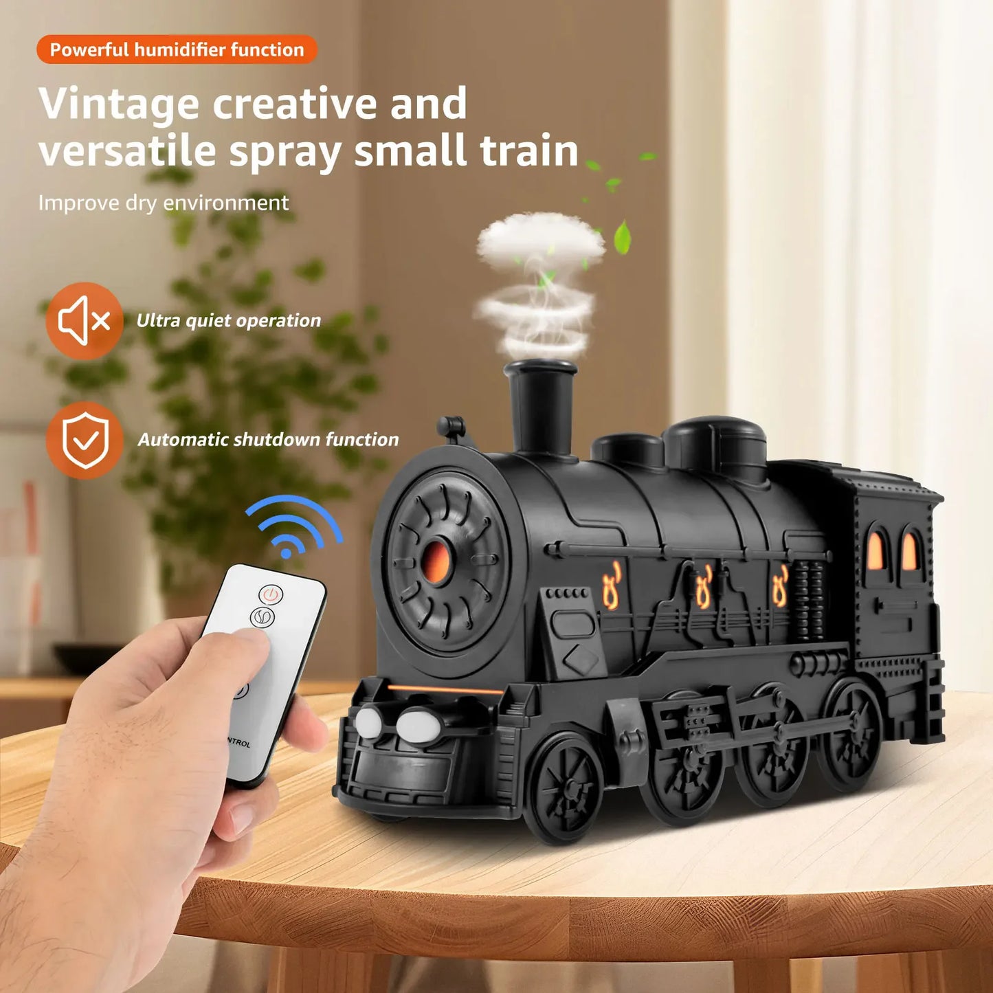 Train Essential Oil Diffuser